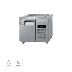 [그랜드우성] 직냉식 찬밧트 냉장고 105L (내부스텐)
