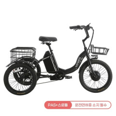 [레이윙] 캐리 이지 접이식 전기자전거 10A (블랙)