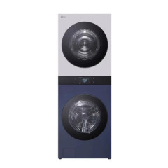 [LG] 세탁기+건조기 워시타워 세탁 25KG+건조25KG 네이비 그레이