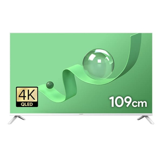 [더함] CHIQ 스마트 구글 5.0 OS 안드로이드 14 FHD TV 43인치 (화이트)