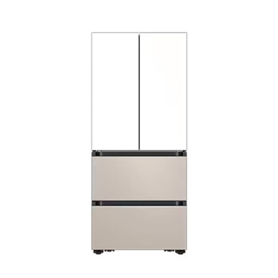 [삼성] 비스포크 AI 김치플러스 4도어 키친핏 MAX 김치냉장고 420L (새틴화이트/새틴베이지)