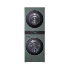 [LG] 트롬 AI 오브제컬렉션 워시타워 세탁기 25kg + 건조기 25kg (네이처 그린/네이처 그린)