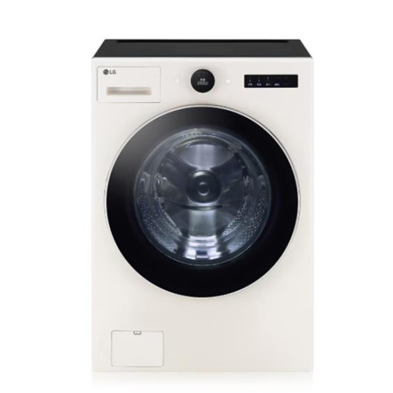 [LG] 트롬 AI 오브제컬렉션 세탁기 25kg 1등급 베이지